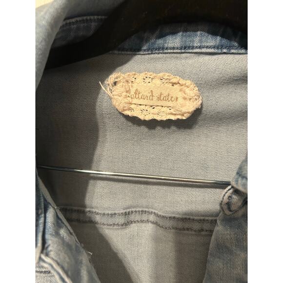 Altard State Denim Romper Small - Picture 2 of 4